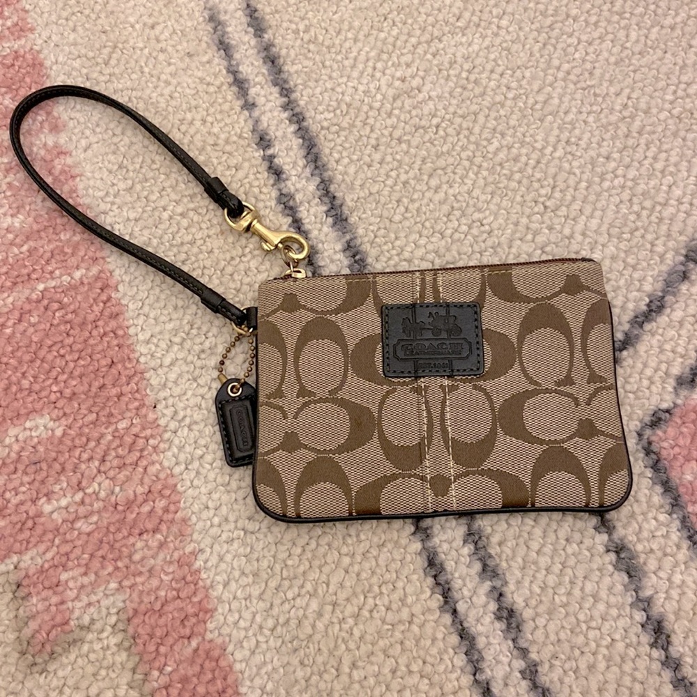 Coach wristlet